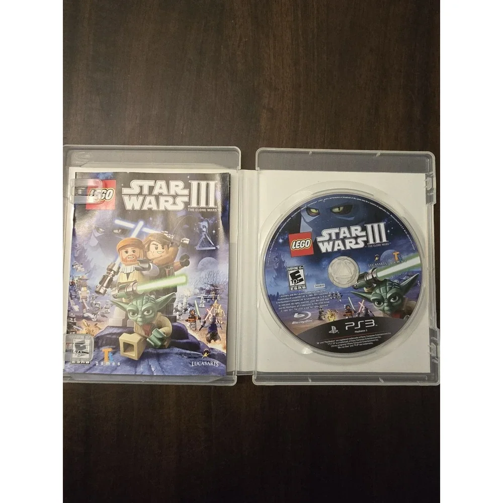 Lego Star Wars III The Clone Wars PlayStation 3 PS3 Tested and Working